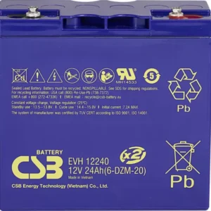 Batéria CSB EVH 12240 (12V/24Ah)