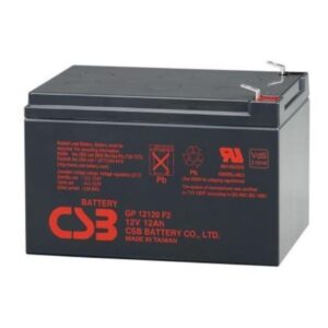 Olovená batéria CSB GP 12120 F2, napätie 12 V, kapacita12 Ah