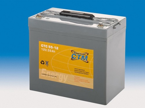 Batéria CTC 12-55EV (12V/55Ah)