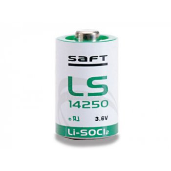 Batéria SAFT LS14250 lithium valcová 3,6V 1,2Ah, veľkosť 1/2AA, bez vývodov